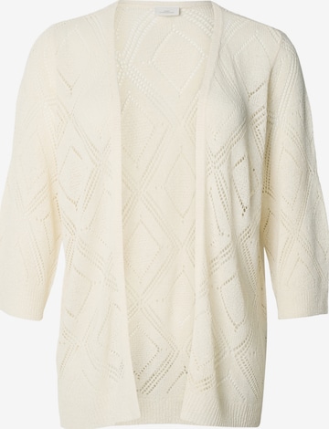 ONLY Carmakoma Neuletakki 'CARPAMELA' värissä beige: etupuoli