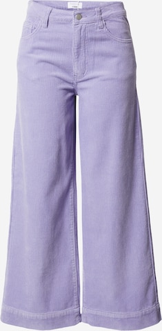 florence by mills exclusive for ABOUT YOU Pants 'Dandelion' in Purple: front