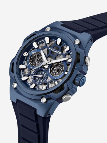 POLICE Analog watch 'Challenger' in Blue