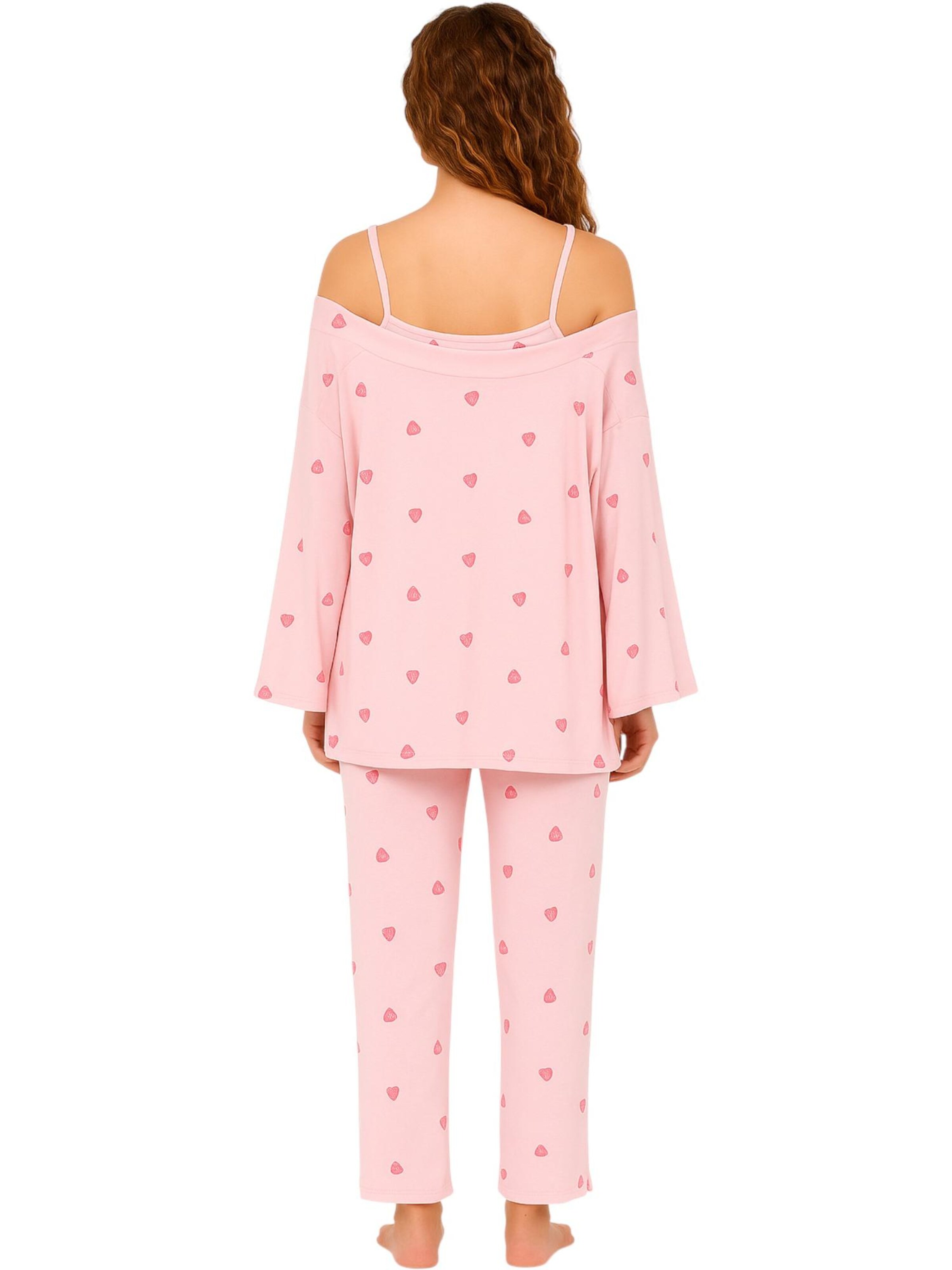 fashionshowcase Pajama 'LoungeDream' in Pink