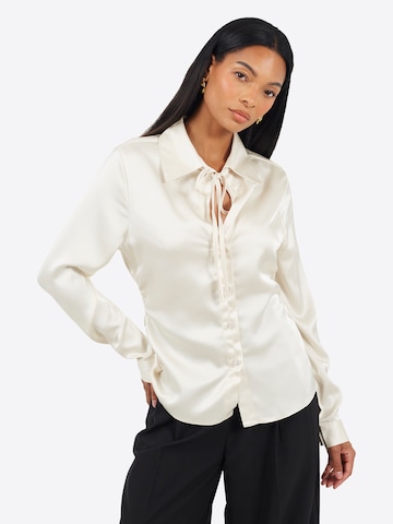 BRAVE SOUL Blouse in Wit: voorkant