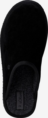 s.Oliver Slipper in Black