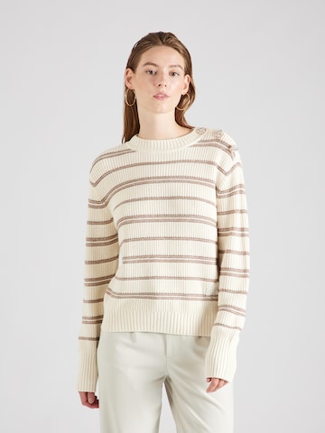 GUESS Sweter w kolorze biały: przód