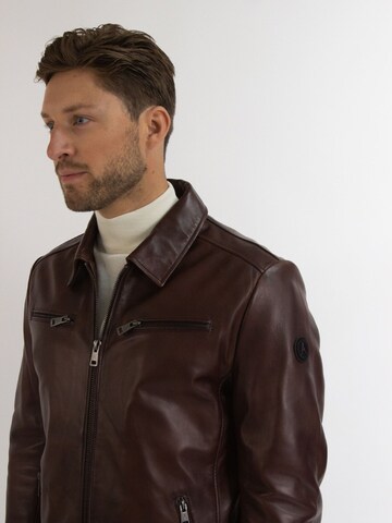 Donders 1860 Between-Season Jacket 'Jervis' in Brown