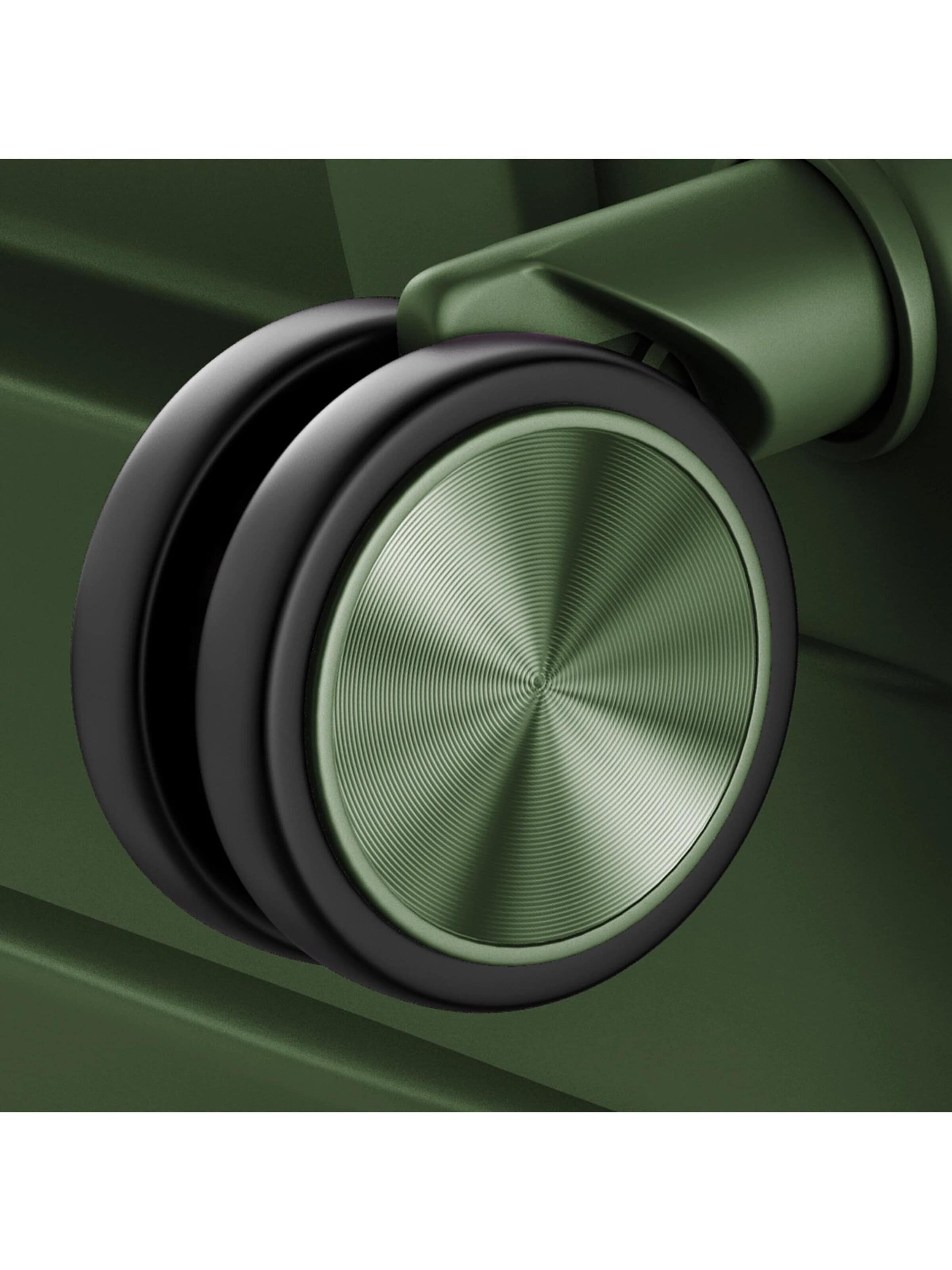 4FLY Suitcase Set 'Linea Lux' in Green
