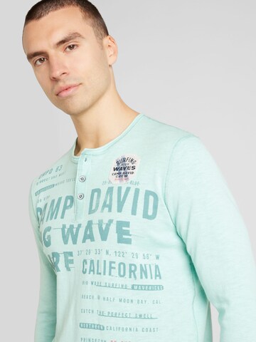 T-Shirt CAMP DAVID en bleu