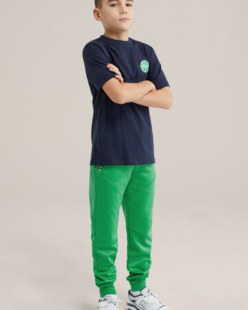 WE Fashion Tapered Trousers in Green