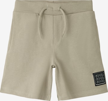 NAME IT Regular Панталон 'NKMFRESNO' в сиво: отпред