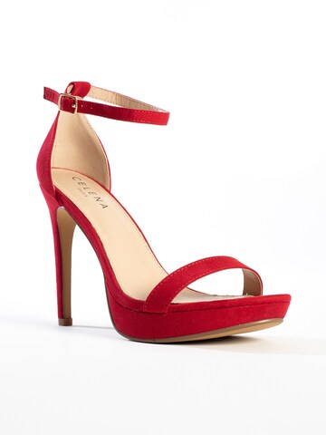 Celena Sandale 'Crystal' in Rot