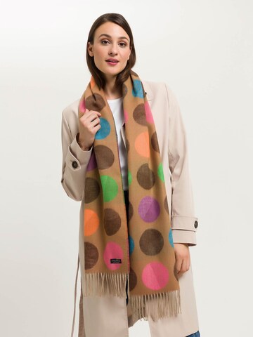 FRAAS Scarf in Brown: front
