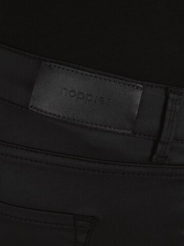 Noppies Skinny Hose 'Teddy Coated' in Schwarz