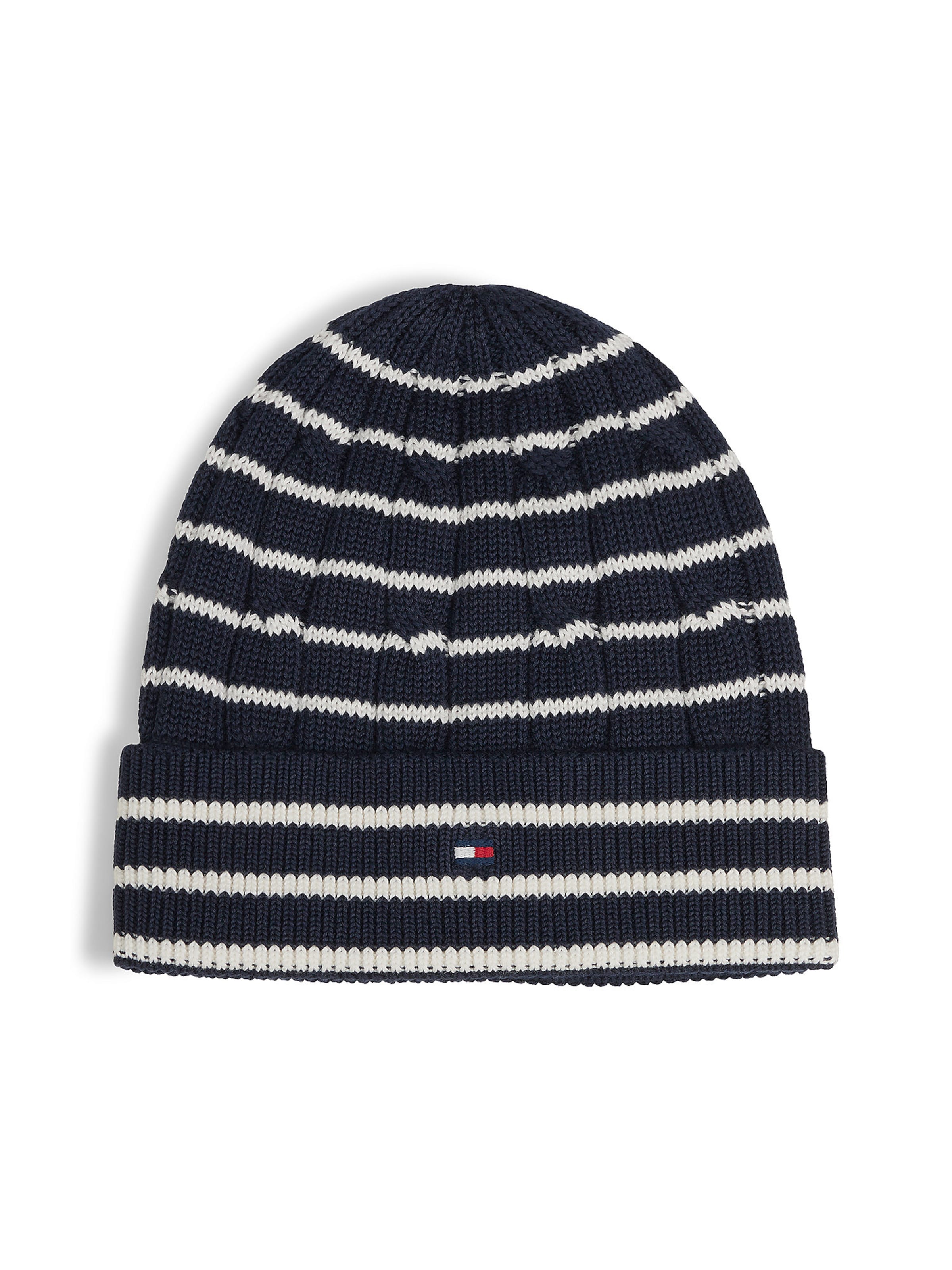 TOMMY HILFIGER Muts in Blauw: voorkant