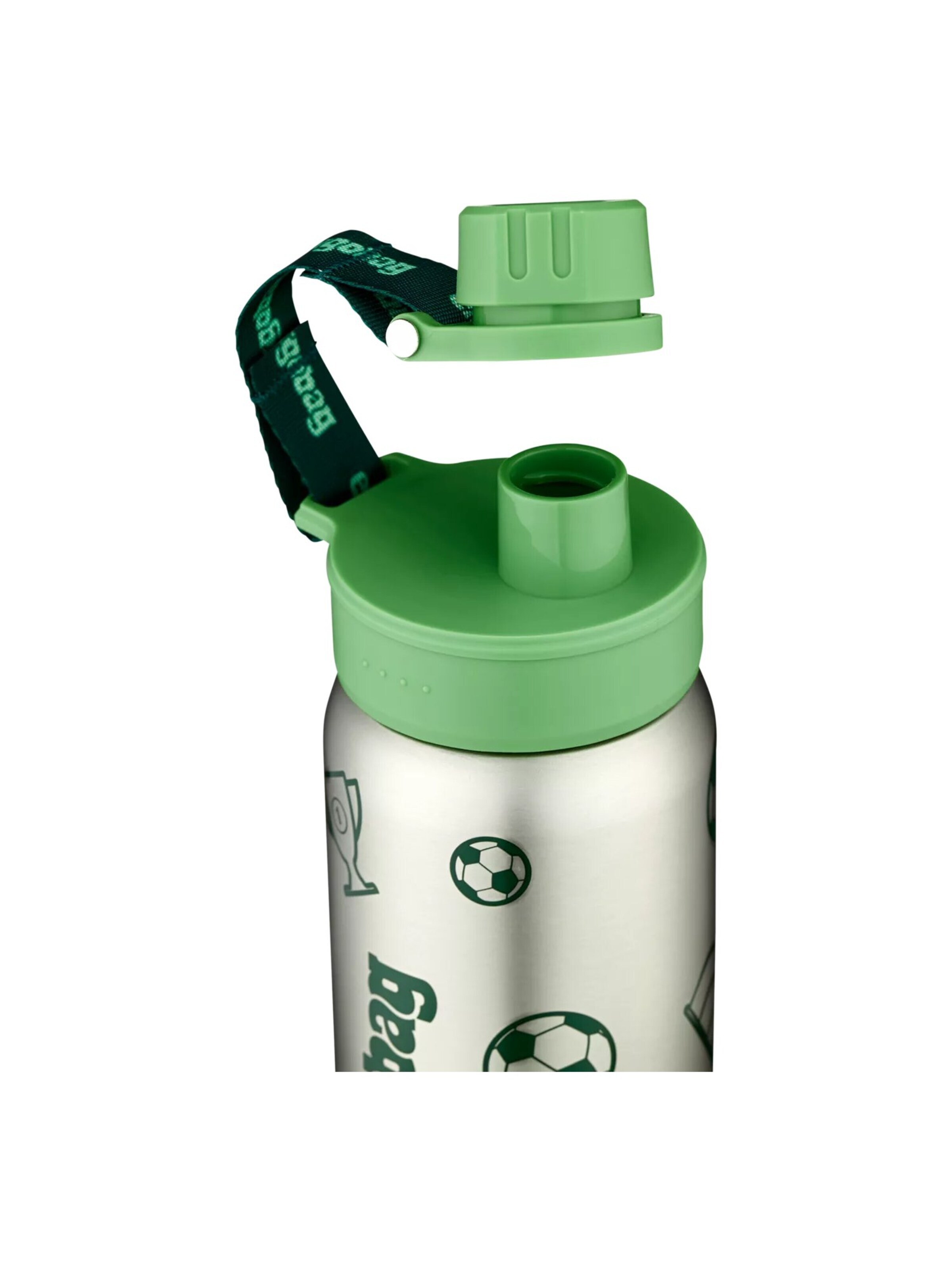 ergobag Drinking Bottle 'Trinkflasche Edelstahl Trinkflasche' in Green