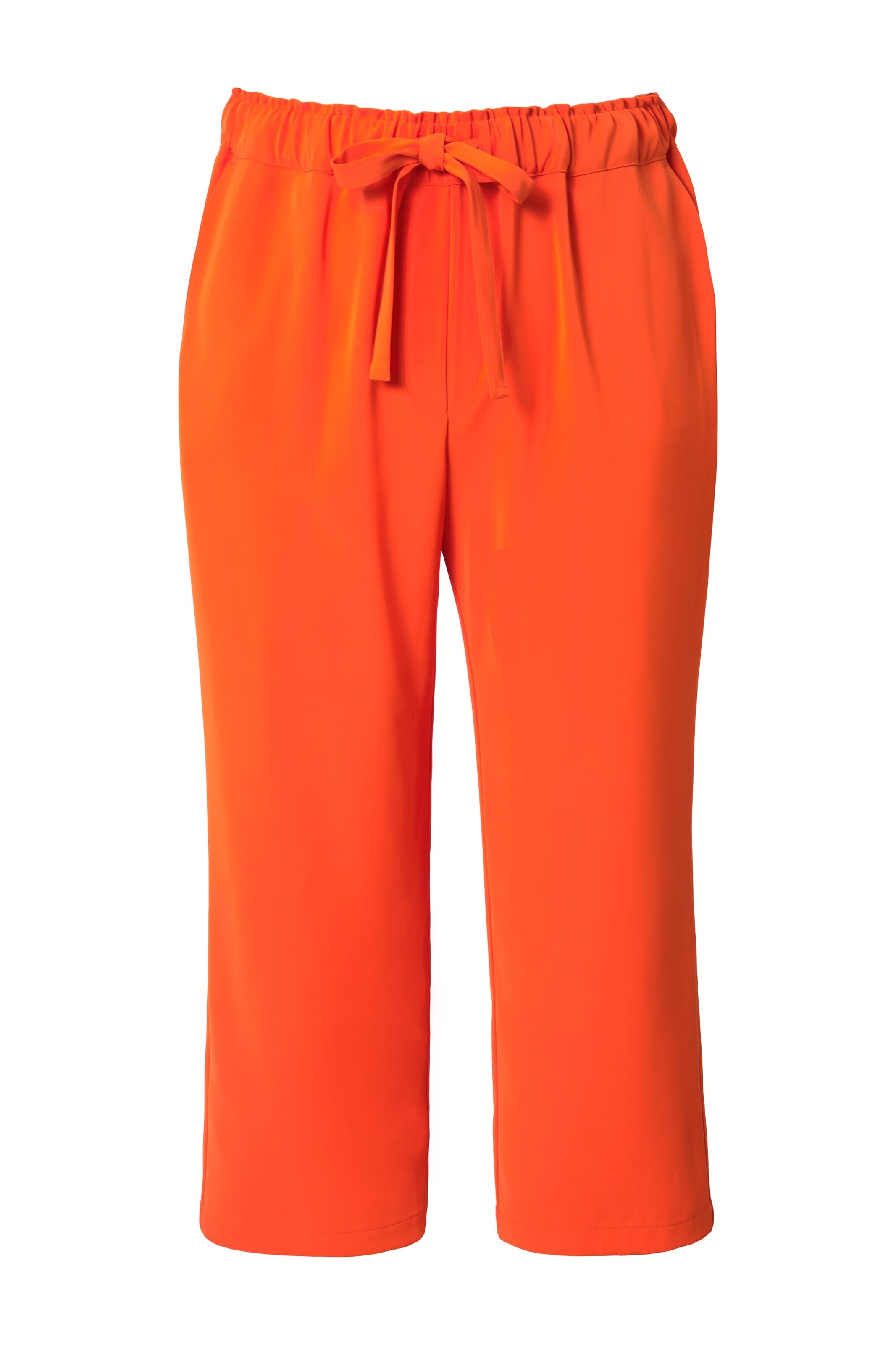 Ulla Popken Trousers in Orange: front