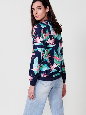 KOROSHI Between-season jacket in Blue