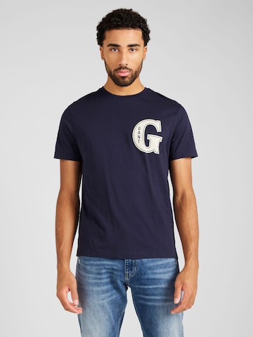 GANT - Camiseta en azul: frente
