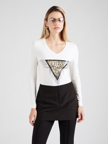 GUESS Shirt in Weiß: Vorderseite