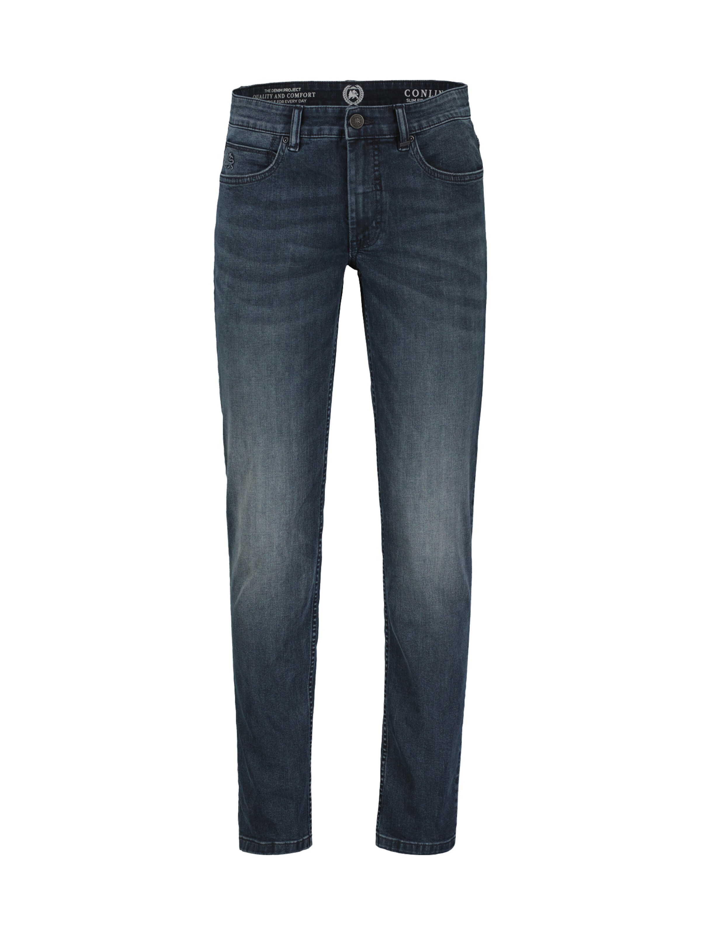 LERROS Slimfit Jeans 'Conlin' in Blauw: voorkant