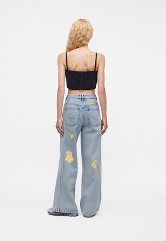 ADIDAS ORIGINALS Flared Jeans in Blue
