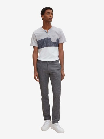 TOM TAILOR T-Shirt in Grau