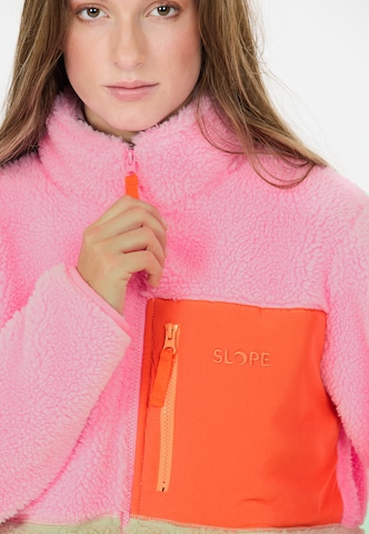 SLOPE Fleece Jacket 'Katau' in Pink