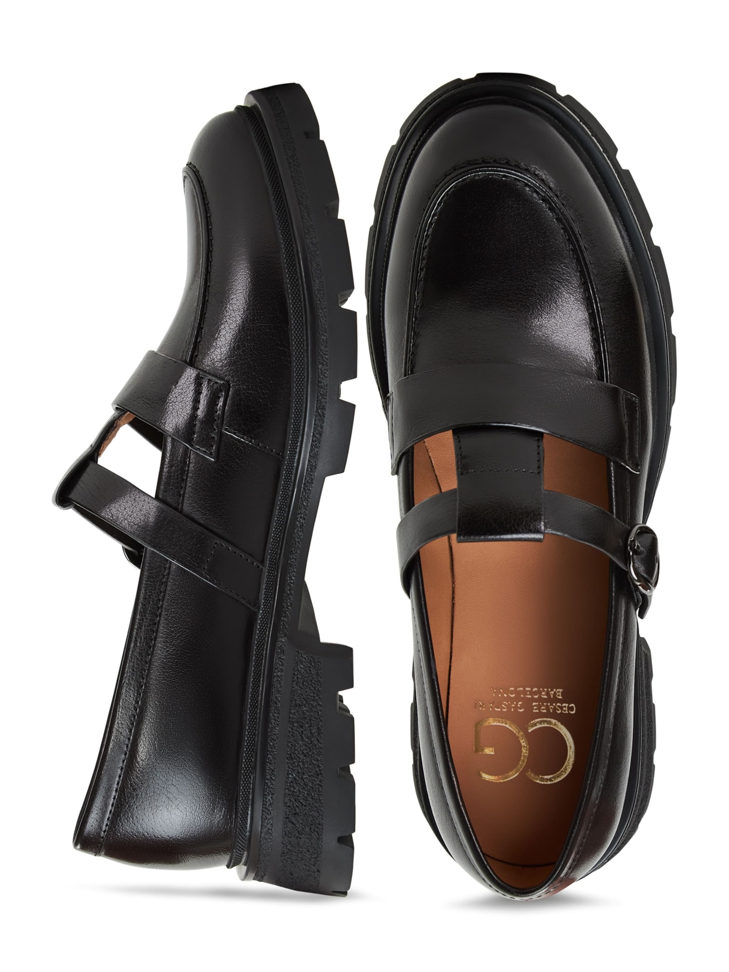 CESARE GASPARI - Sapato Slip-on em preto