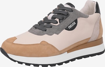 FREUDE Sneakers laag 'Agata' in Beige: voorkant