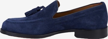 Desa Moccasins 'DESA Herren-Loafer aus Wildleder mit Quasten' in Blue: front
