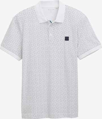 T-Shirt TOM TAILOR en blanc : devant