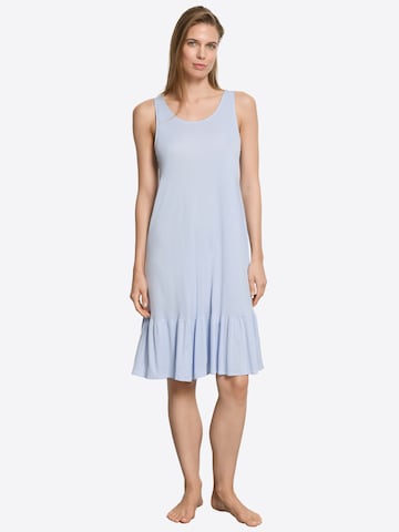 Chemise de nuit ' Isabella ' Hanro en bleu : devant