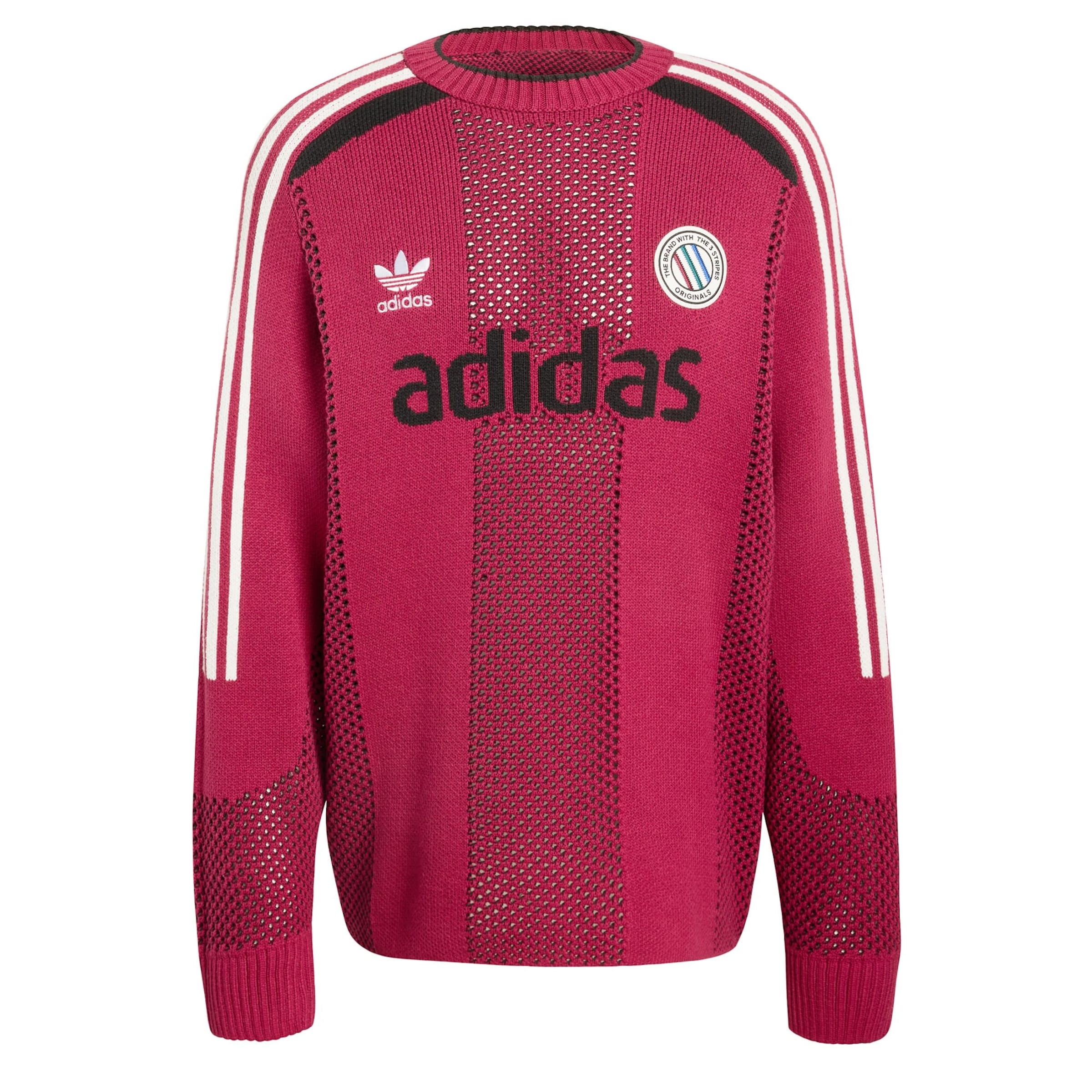 ADIDAS ORIGINALS - Jersey 'Adicolor Blokecore' en rojo: frente