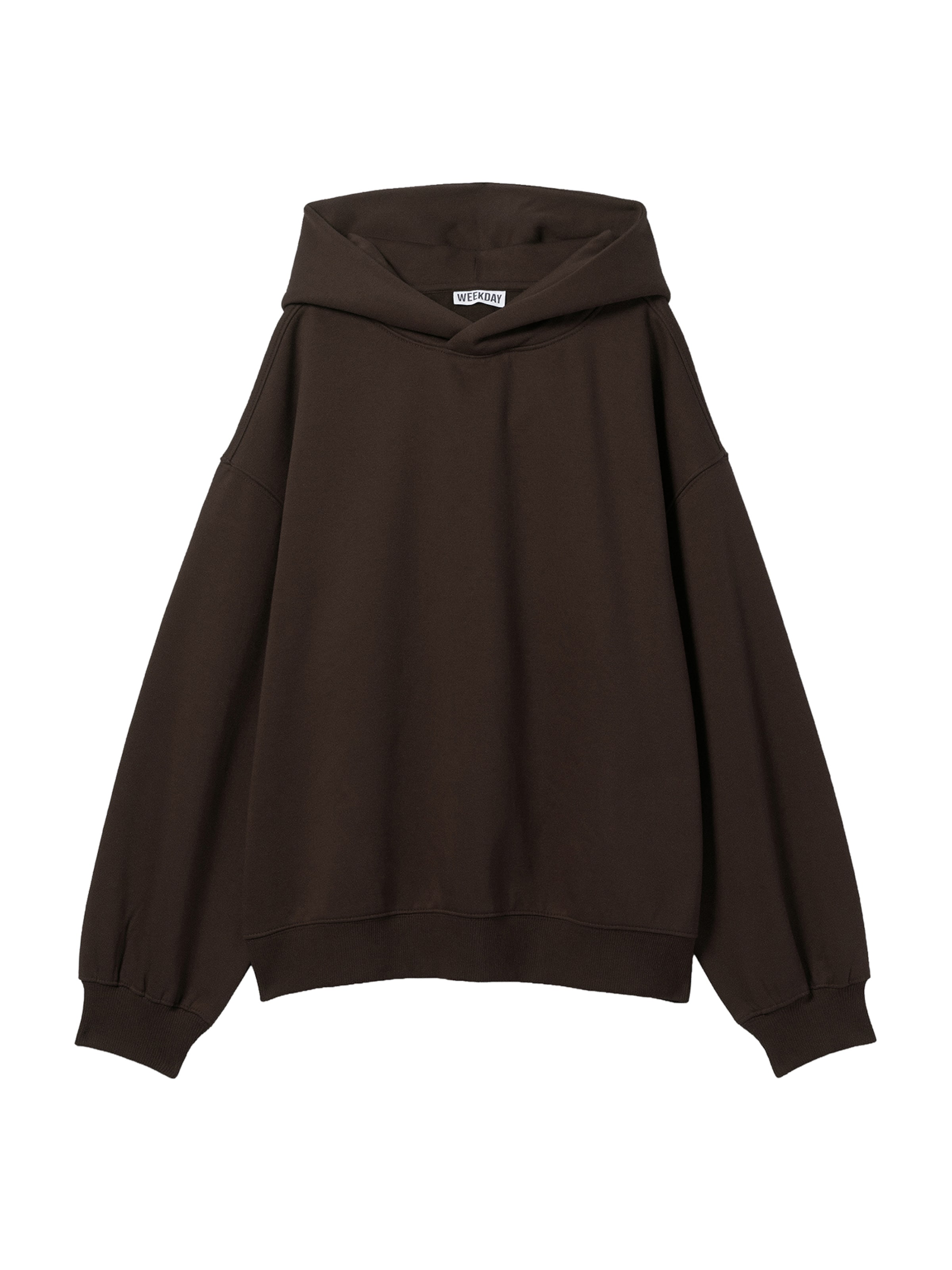 WEEKDAY Свитшот 'Mira' в Коричневый: спереди