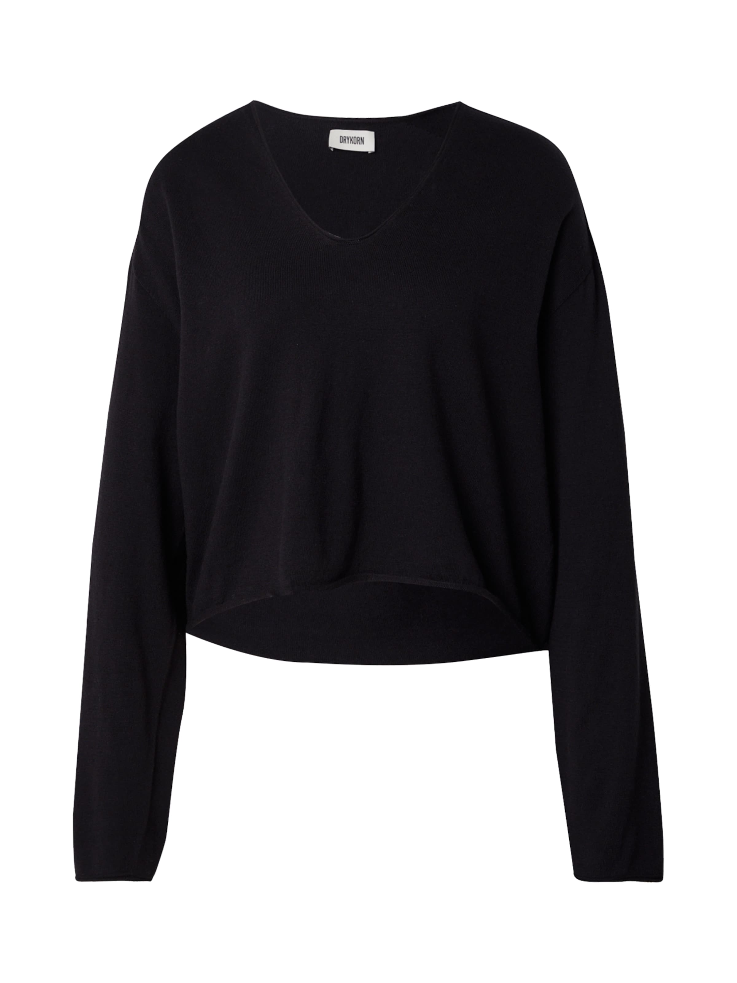 DRYKORN Pulóver 'SOMAIJA' - fekete: elől