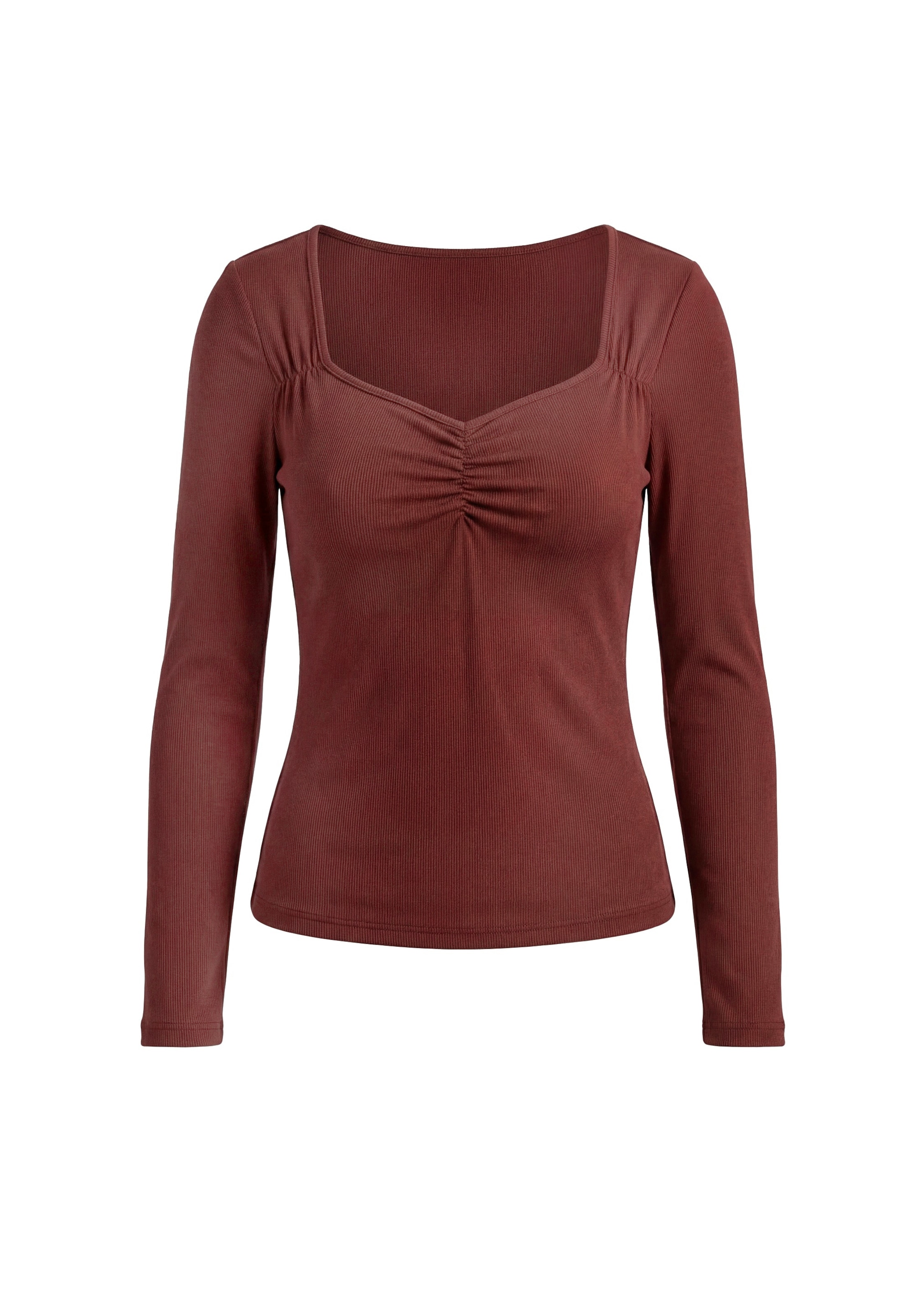 usha BLACK LABEL - Blusa en rojo: frente