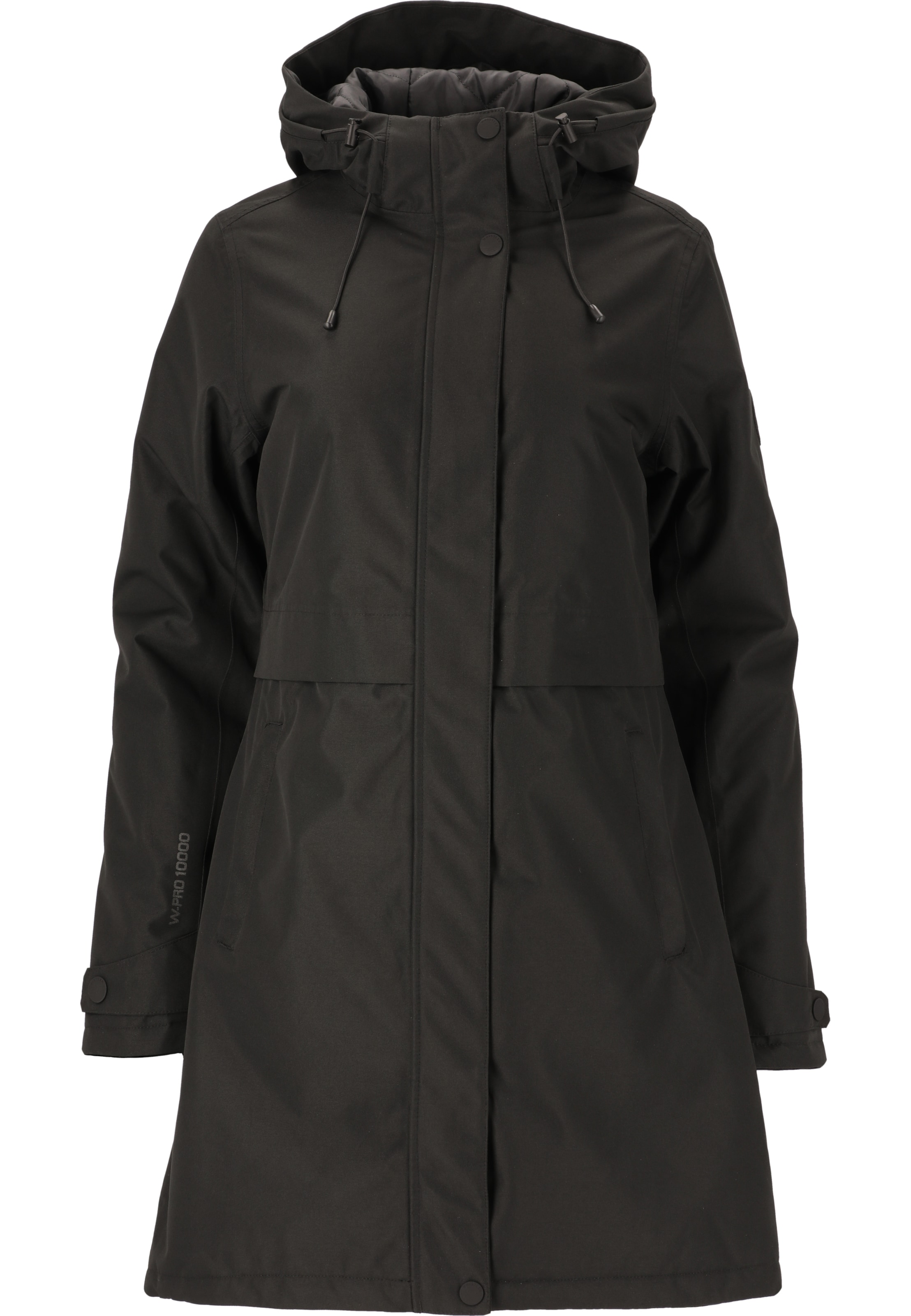 Whistler Parka 'Mullie V2' in Schwarz: Vorderseite