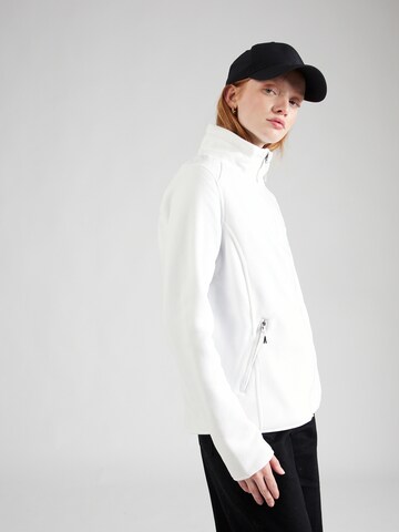 Soccx Fleece Jacket 'Rock The Boat' in White: front