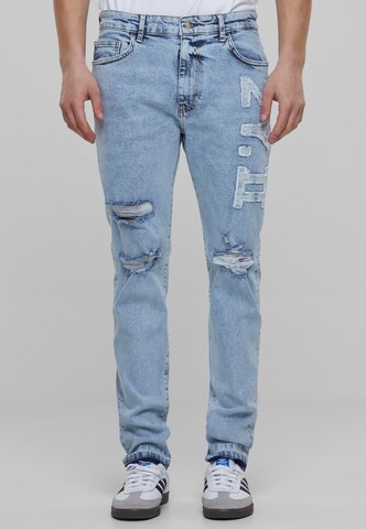 2Y Premium Skinny Jeans in Blauw: voorkant