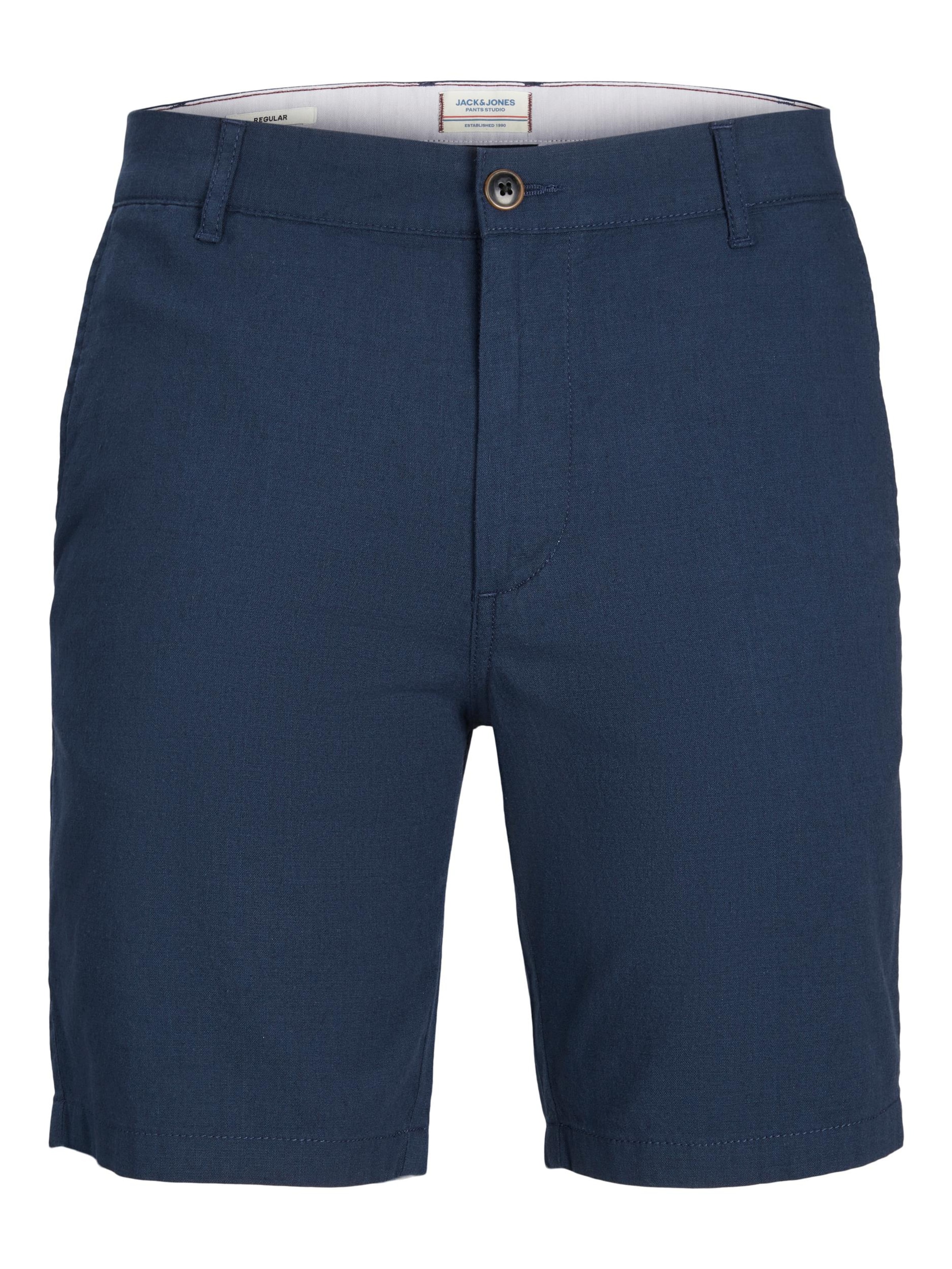 JACK & JONES Chino 'JPSTDave' in Blauw: voorkant
