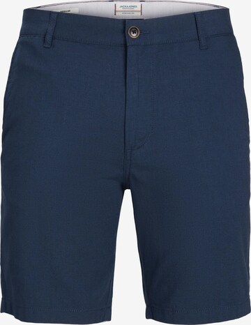 JACK & JONES Chino trousers 'Dave' in Blue: front