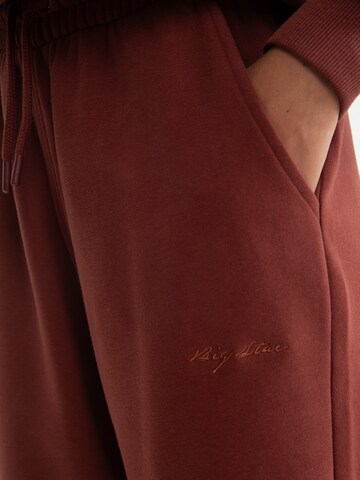 Tapered Pantaloni 'Foxie' di BIG STAR in rosso