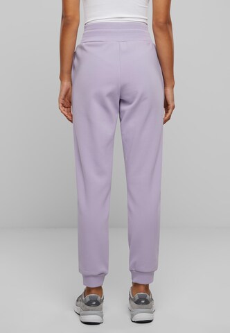 Urban Classics Zúžený Kalhoty – fialová