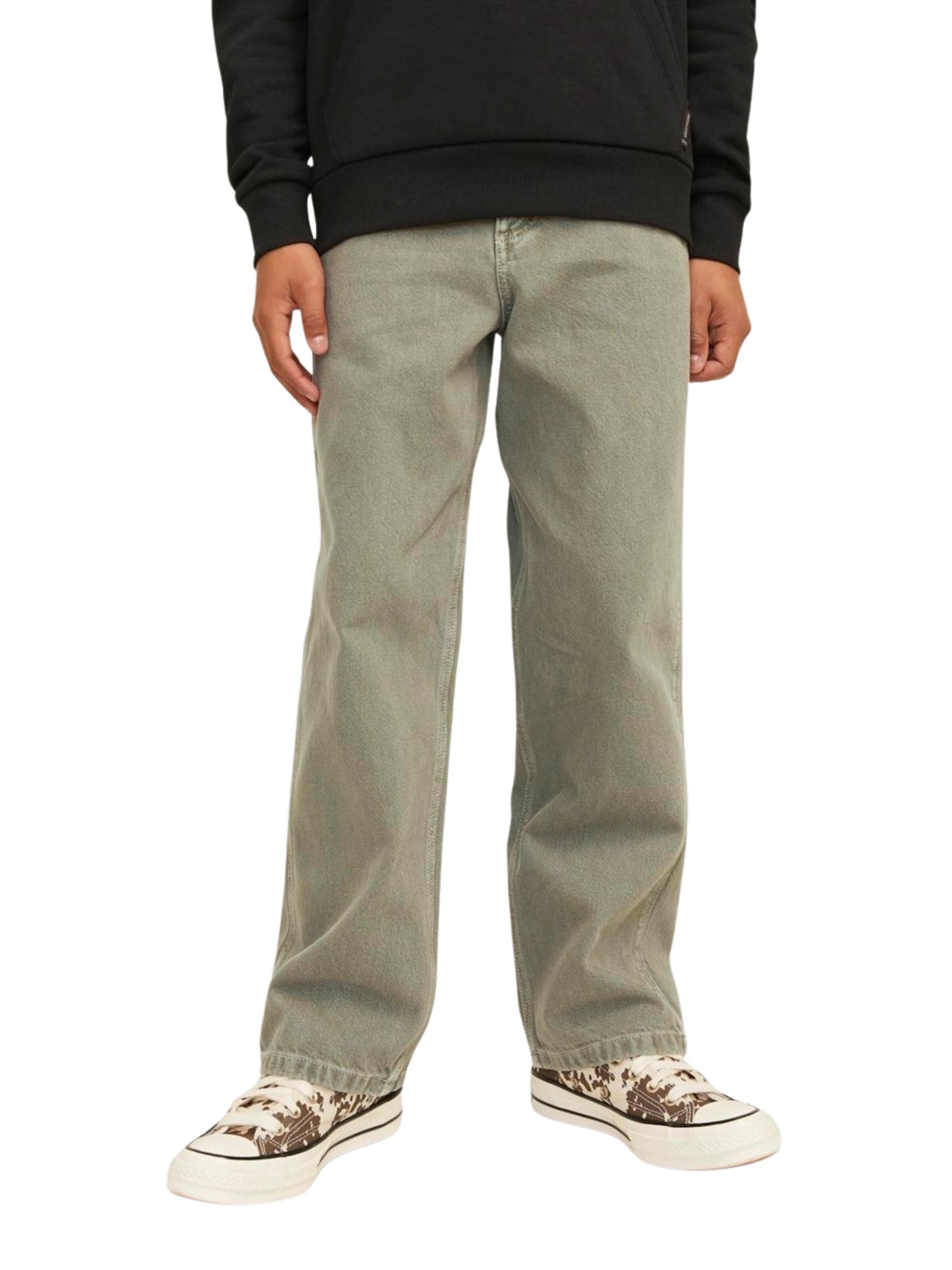 Jack & Jones Junior regular Jeans 'ALEX CARPENTER' i grøn