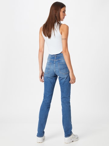Slimfit Jeans 'Catie' de la QS pe albastru