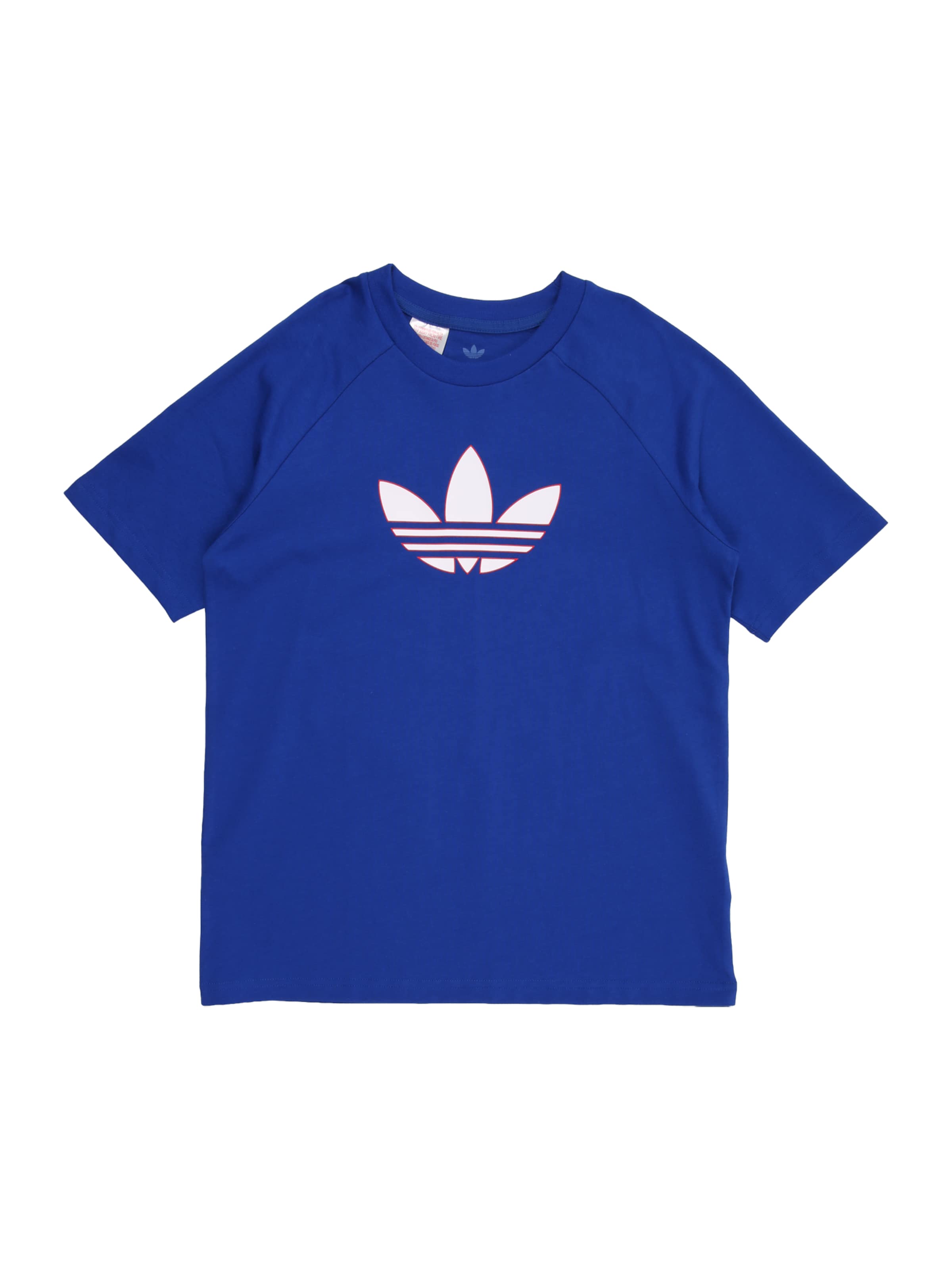 Maglietta di ADIDAS ORIGINALS in blu: frontale
