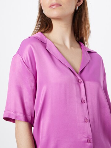 Warehouse Bluse i pink