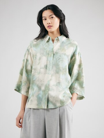 Camicia da donna 'IBINE' di b.young in verde: frontale