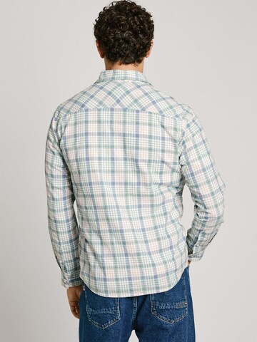 Pepe Jeans Regular Fit Hemd 'Aitor' in Blau