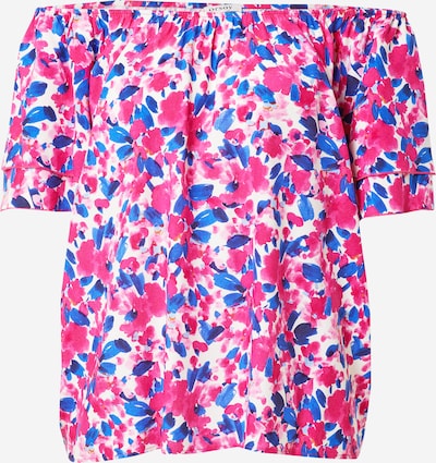 Orsay Shirt in royalblau / pink / weiß, Produktansicht