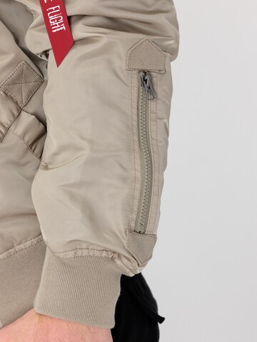 ALPHA INDUSTRIES Between-Season Jacket 'Falcon II' in Beige