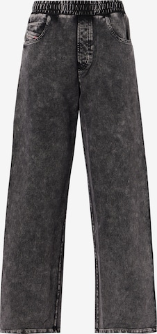 DIESEL - Pierna ancha Pantalón 'P-STUKY' en negro: frente